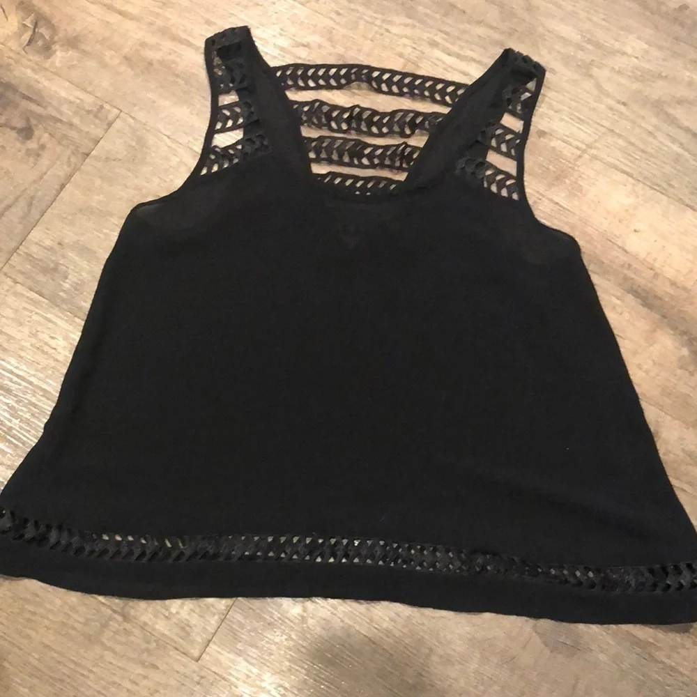 Forever 21 Sheer Tank Top‎ - Picture 3 of 7